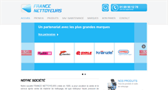 Desktop Screenshot of france-nettoyeurs.com